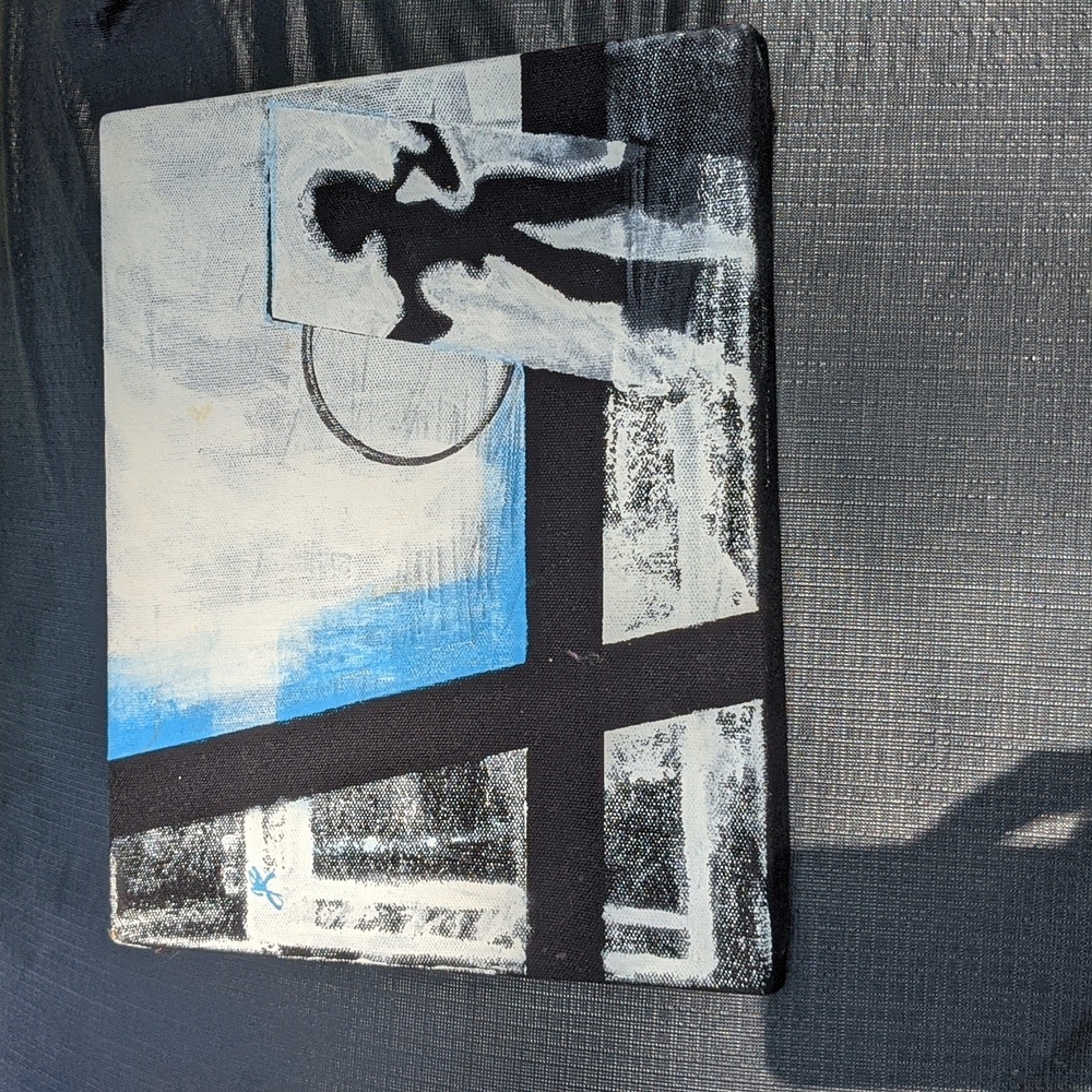 Queen fashion EUC original small painting